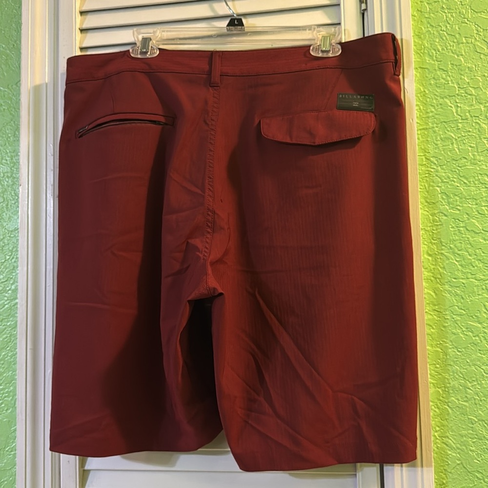 Billabong Platinum x Hybrid Men’s Burgundy Hybrid Shorts 38 - Picture 2 of 11
